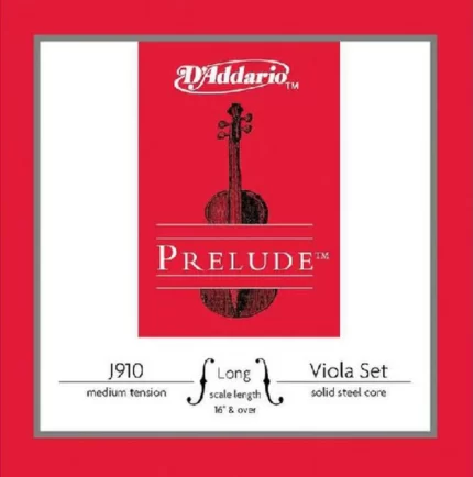 D'Addario J910 Набор 4 струн для альта металл
