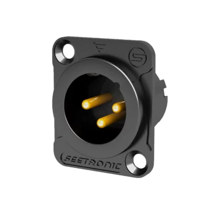 Seetronic MJ3F2C-BG Панельный разъем XLR