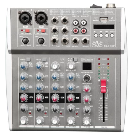 SVS Audiotechnik mixers AM-6 DSP Микшерный пульт аналоговый