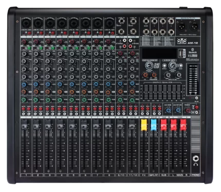 SVS Audiotechnik mixers AM-12 Микшерный пульт аналоговый