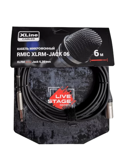 Xline Cables RMIC XLRM-JACK 06 Кабель микрофонный