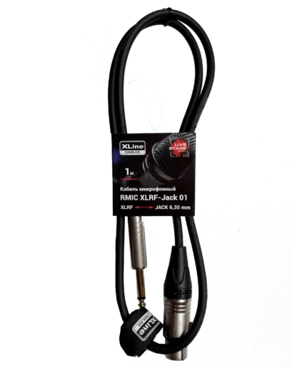 Xline Cables RMIC XLRF-JACK 01 Кабель микрофонный