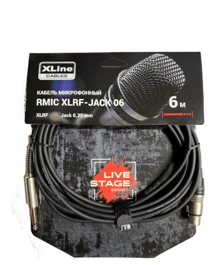 Xline Cables RMIC XLRF-JACK 06 Кабель микрофонный