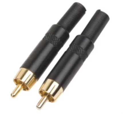 Xline Cables RCON RCA M 05 Разъем RCA-папа из никелированной стали