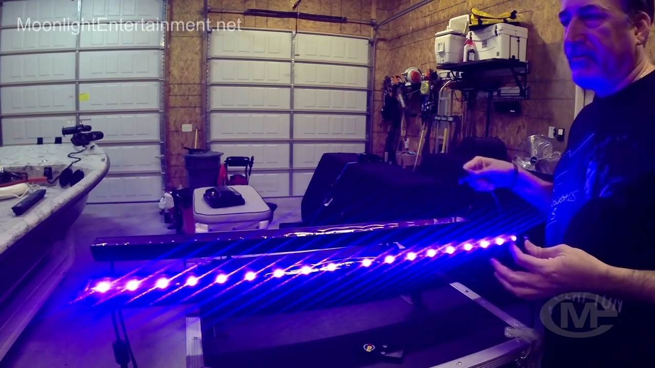 Уф барс. Led Bar DMX 13 каналов. American DJ Eco UV Bar DMX.