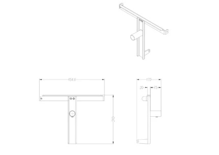 SVS Audiotechnik CASCADE 206A Pole Adapter Стойка переходник саб-сателлит