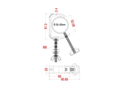 XLine Light 310P04 Струбцина