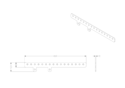 SVS Audiotechnik CASCADE 208A Extension Hanger рама для изменения угла линейного массива