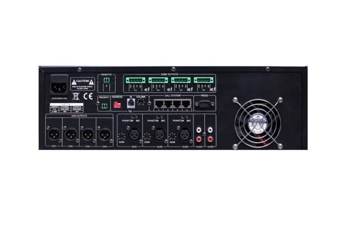 ABK PA-2906 Матричный микшер-усилитель 4-зонный с MP3 и Bluetooth — фото 2