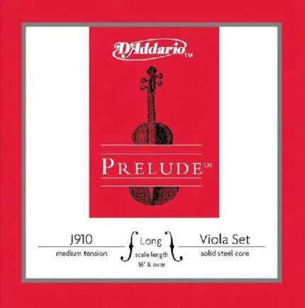 D'Addario J910 Набор 4 струн для альта металл