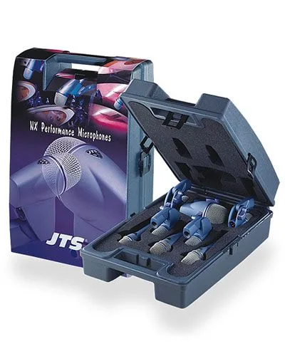JTS NXB-8M Комплект из 8 инструментальных микрофонов в кейсе