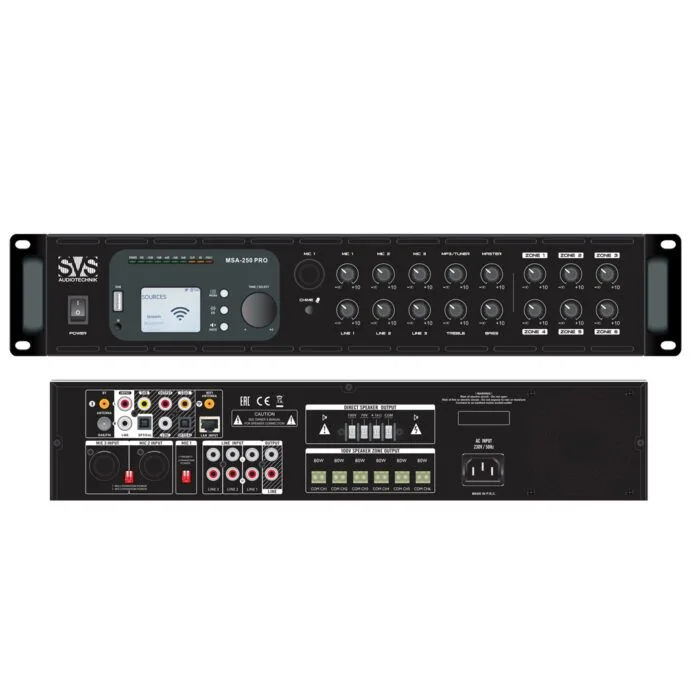 SVS Audiotechnik MSA-250 PRO Микшер-усилитель