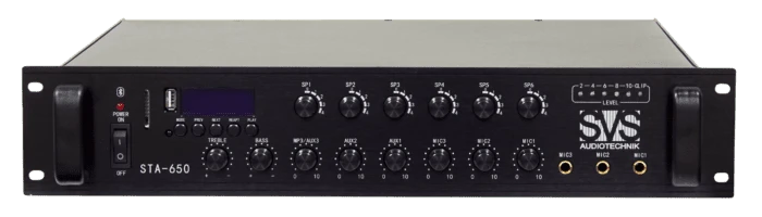 SVS Audiotechnik STA-650 Микшер-усилитель 6-зонный — фото 2