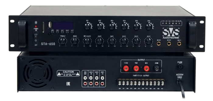 SVS Audiotechnik STA-650 Микшер-усилитель 6-зонный