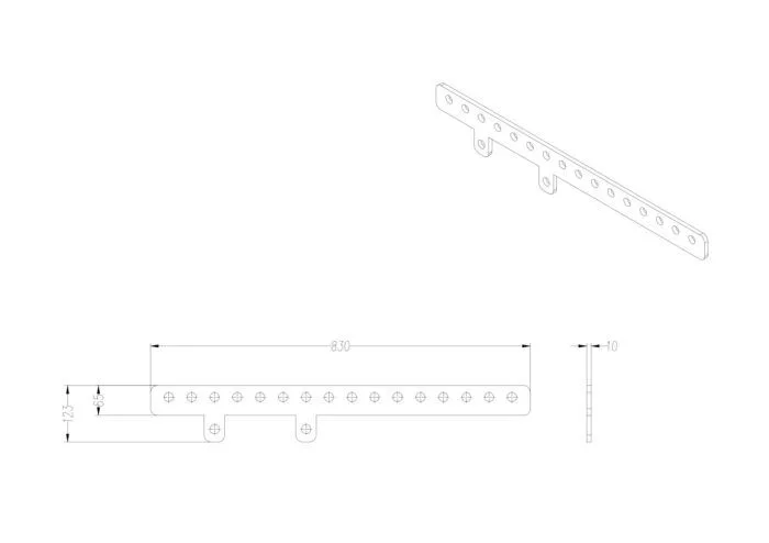 SVS Audiotechnik CASCADE 206A Flybar Рама для подвеса линейного маcсива — фото 2