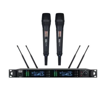 XLINE MD-968A(NEW) Двухканальная радиосистема с двумя ручными передатчиками