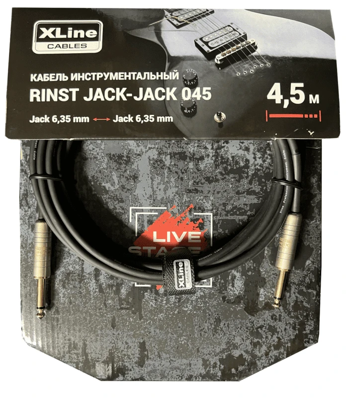 XLINE Cables RINST JACK-JACK 045 Кабель инструметальный
