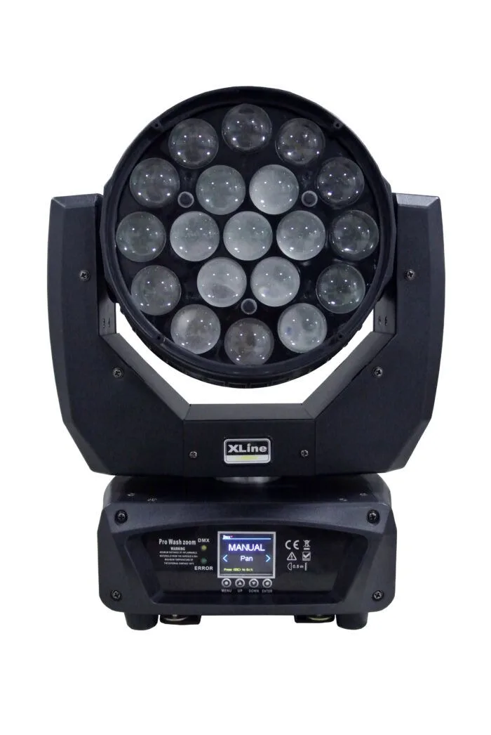 XLINE Light LED WASH 1912 ZR Светодиодный прибор полного вращения — фото 2