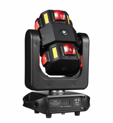 XLINE Light LED Wind Fire Дискотечный световой прибор с горизонтальным и вертикальным вращением.