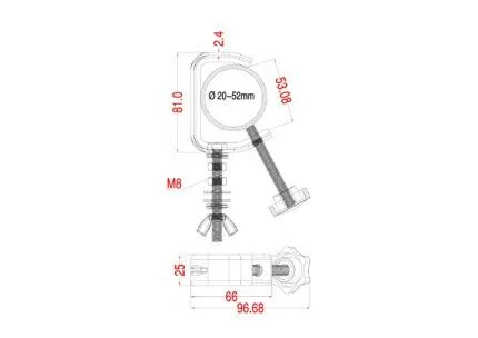XLINE Light 310P04 Струбцина