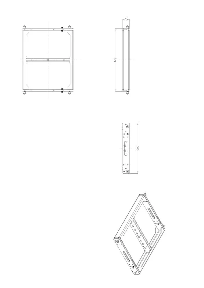 SVS Audiotechnik CASCADE 208A Flybar Рама для подвеса линейного масcива — фото 2
