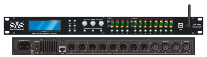 SVS Audiotechnik DP-48W Цифровой процессор: 4 входа 8 выходов