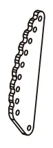 SVS Audiotechnik CASCADE 28A Angle bar Стойка для установки в граундстэк